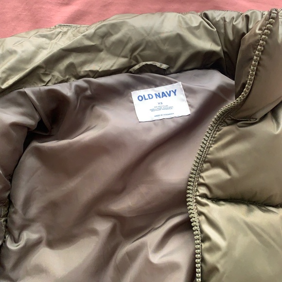 Old Navy Army green vest - Picture 2 of 3